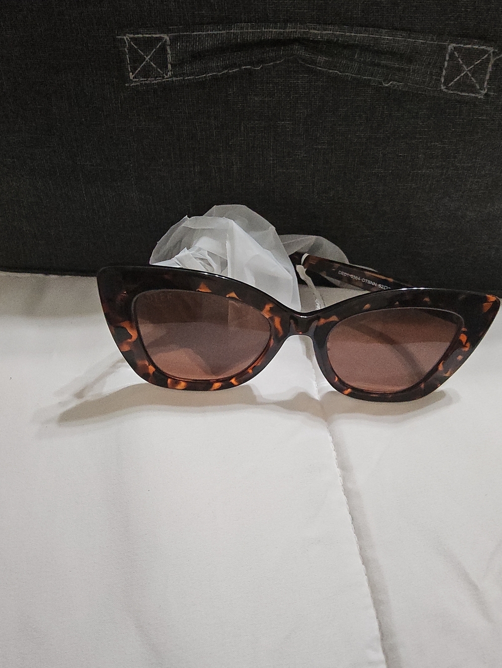 DIFF Melody 52mm Square Sunglasses